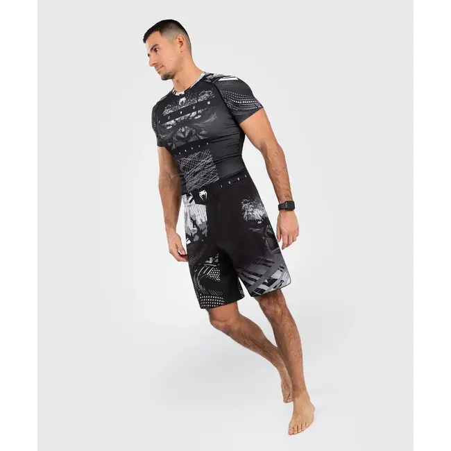 Venum Gorilla Jungle Fightshort - Black/White