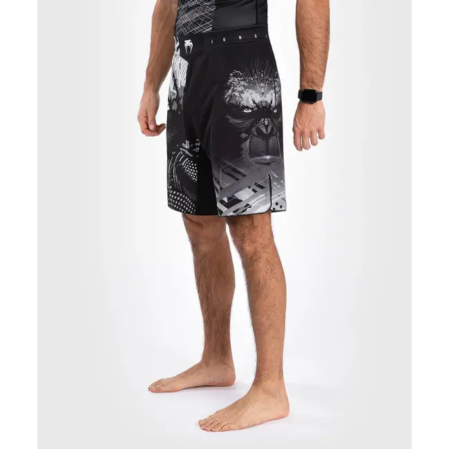 Venum Gorilla Jungle Fightshort - Black/White