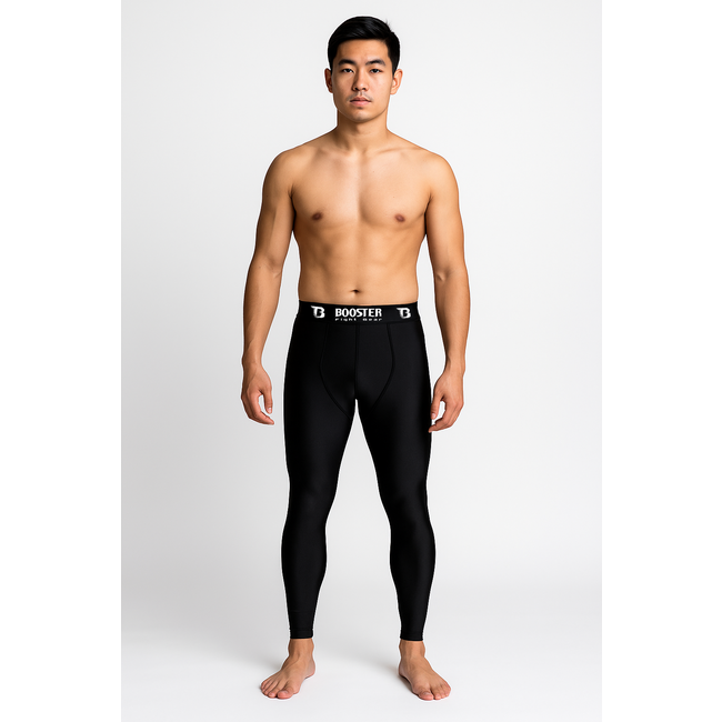 Booster Fightgear GS Spats 2 – 4‑Way Stretch MMA Compressiebroek met Comfort Fit