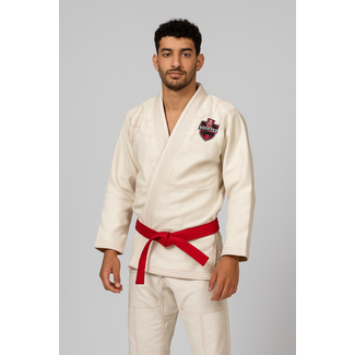 Booster Fightgear Booster BJJ V2 Pro Shield – White Brazilian Jiu Jitsu Gi