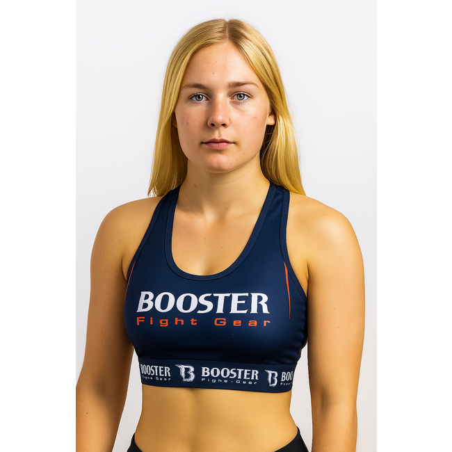 Booster Fightgear Booster Challenge Blue Dames Top – Sport BH voor Kickboksen & Training