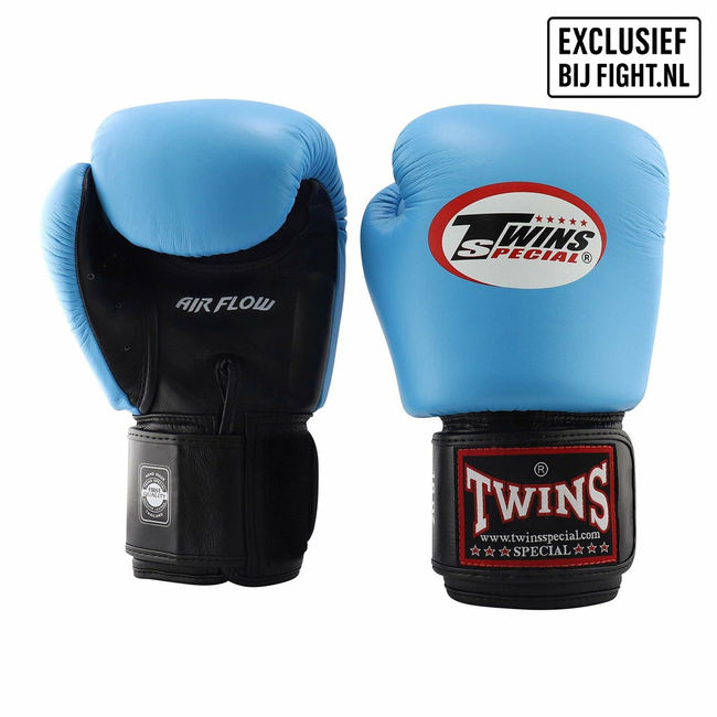 Twins Special TWINS - BOKSHANDSCHOEN - BVGL 3 WITH AIRFLOW - LIGHTBLUE /BLACK