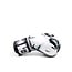Twins Special Bokshandschoen FBGVL3-66 -B WHITE/BLACK – Premium Leer & Topkwaliteit