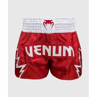 Venum Inferno Muay Thai Shorts - Red/White