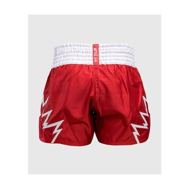 Venum Inferno Muay Thai Shorts - Red/White
