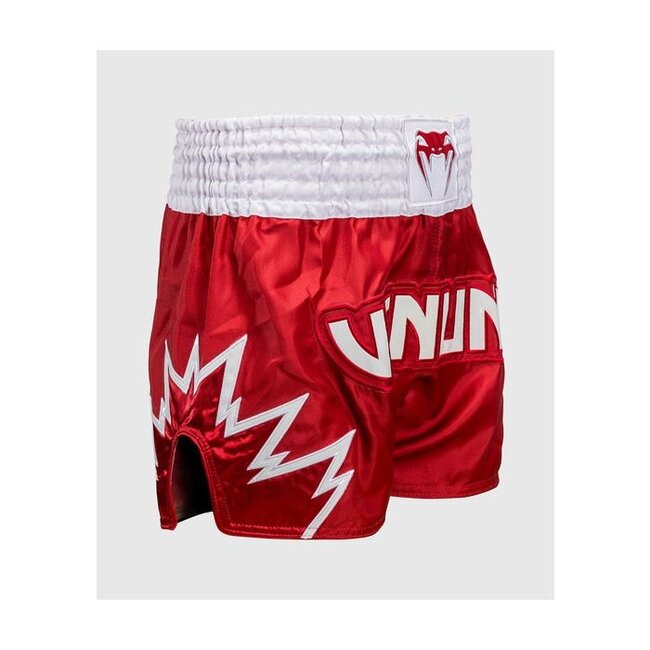 Venum Inferno Muay Thai Shorts - Red/White