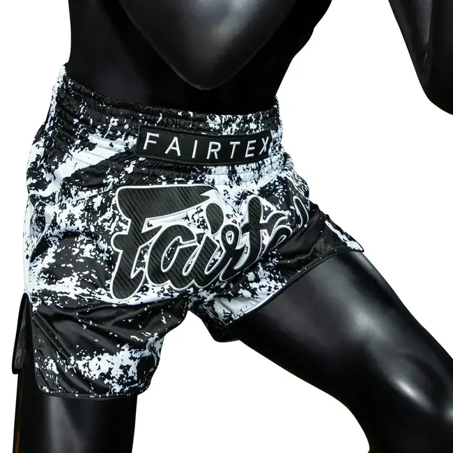 FAIRTEX BS1949 Grunge Muay Thai Shorts – Zwart