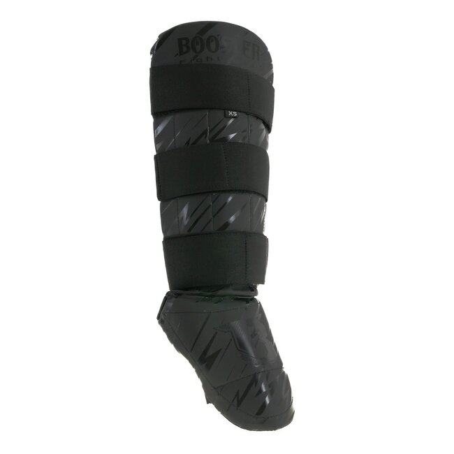 Booster Fightgear kids Scheenbeschermers Combat 4 Zwart
