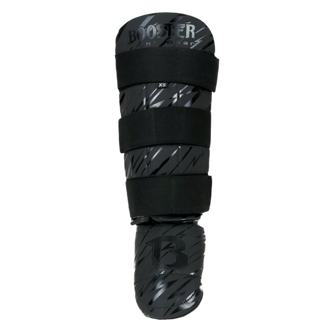 Booster Fightgear kids Scheenbeschermers Combat 4 Zwart