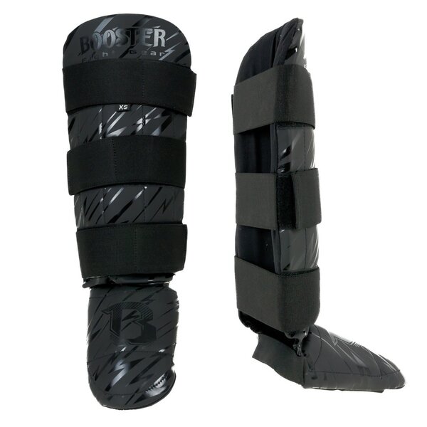 Booster Fightgear Enfant protège-tibias Combat 4 noir
