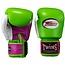 Twins Special BGVL 4 Leren Bokshandschoenen – Grijs/Roze/Wit – 12oz en 14oz