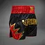 Venum Inferno Muay Thai Shorts – Zwart/Goud/Rood – Thaiboksbroek