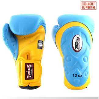 Twins Special bokshandschoenen - BGVL 6 - YELLOW-LIGHT BLUE