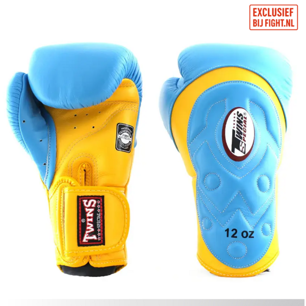 Twins Special Gants de boxe - BGVL 6 - jaune-clair bleu