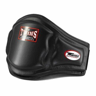 Twins Special BEPS3 Buikbeschermer – Zwarte Bellypad voor Kickboks- en Boks Training