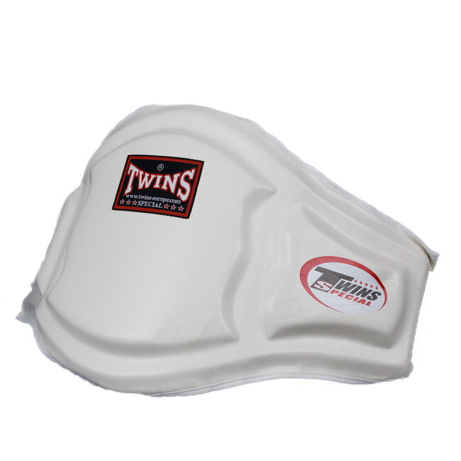 Twins Special Twins BEPS3 Buikbeschermer – Witte Bellypad voor Kickboks- en Boks Training
