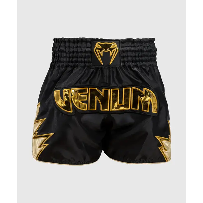 Venum Inferno Muay Thai Shorts - Black/Gold