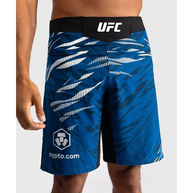 Venum UFC Fusion by Venum Authentic Fight Night Men’s Fight Short - Long Fit - Blauw