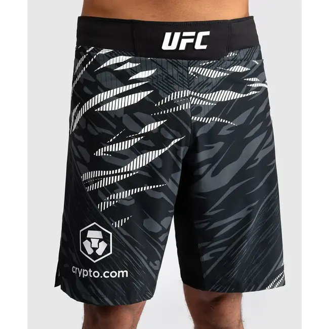 Venum UFC Fusion by Venum Authentic Fight Night Men’s Fight Short - Long Fit - Black