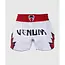 Venum Inferno Muay Thai Shorts - White/Red