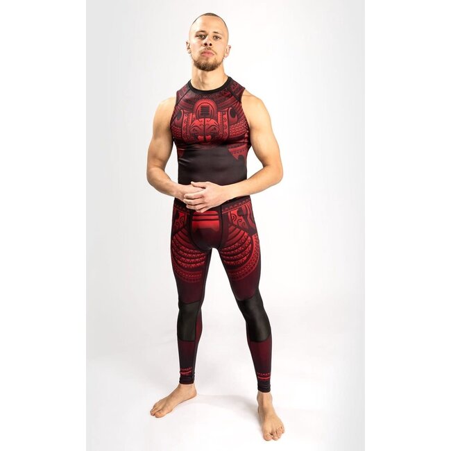 Venum VENUM COMPRESSION BROEK NAKAHI SPATS - black/red