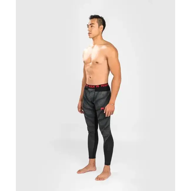 Venum Sportlegging- PHANTOM SPATS - BLACK/RED