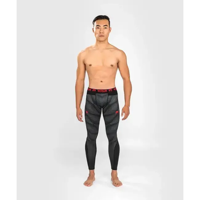 Venum Sportlegging- PHANTOM SPATS - BLACK/RED