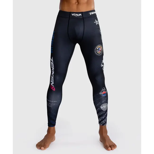 Venum TEKKEN 8 - Compressiebroek - Paul Phoenix Spats - Black/Blue