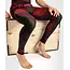 Venum COMPRESSION BROEK NAKAHI SPATS - black/red