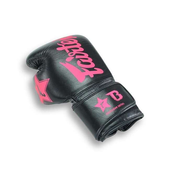 FAIRTEX x Booster FXB BG V2 Leren Bokshandschoenen – Zwart/Roze
