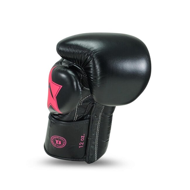 FAIRTEX Fairtex x Booster FXB BG V2 – Leren Bokshandschoenen – Zwart/Roze