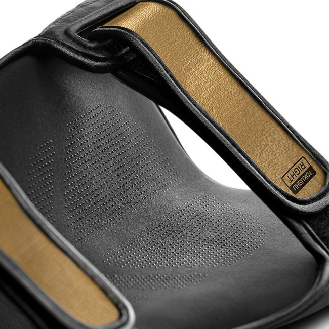 Hayabusa Kickboks Scheenbeschermers T3 - Zwart/Goud