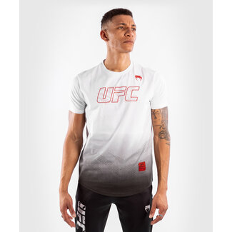 Venum UFC AUTHENTIC FIGHT WEEK 2 MEN'S SHORT SLEEVE T-SHIRT - WHITE