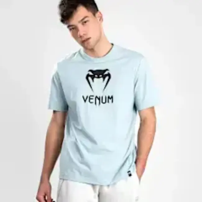 Venum CLASSIC T-SHIRT - Clearwater Blue/Black