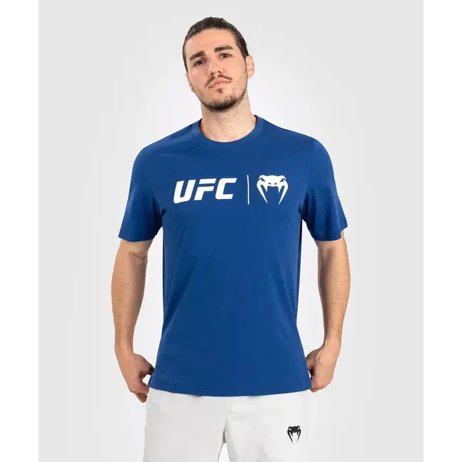 Venum UFC Classic T-Shirt - Navy Blue/White