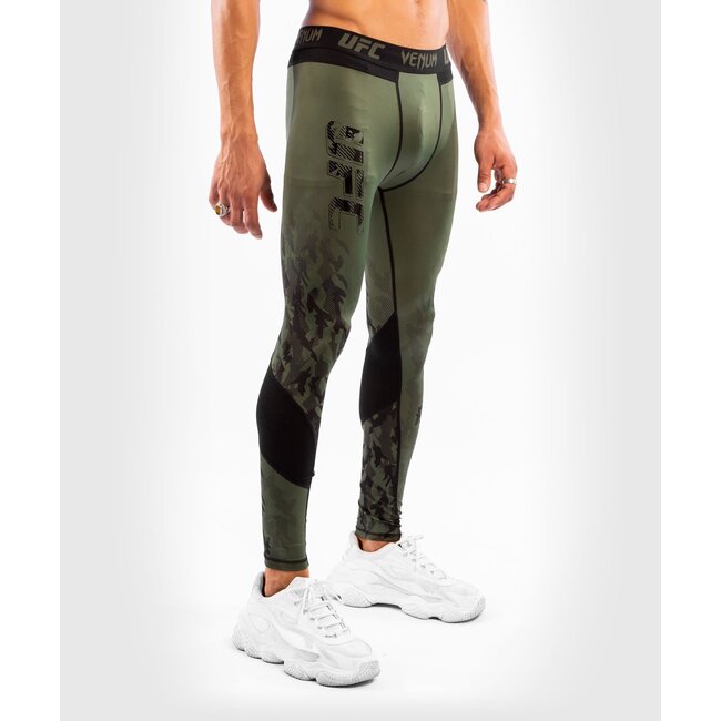 Venum UFC Authentic Fight Week Men's Performance Tight - Khaki