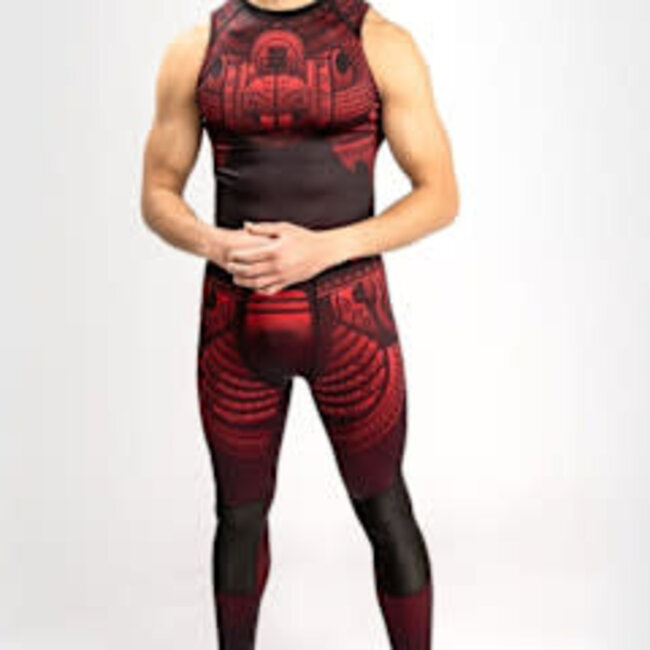 Venum VENUM COMPRESSION BROEK NAKAHI SPATS - BLACK/KHAKI