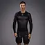 Venum RASH GUARD - G-Fit Air - Deep Black/Desert Sand