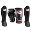 Twins Special Twins Kickbokset Zwart – Premium Leren Bokshandschoenen & Scheenbeschermers