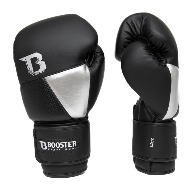 Booster Fightgear Bokshandschoenen - BG-XXX - zwart/zilver