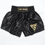 Fightsense Muay Thai Short – Black/Gold – Fightshort voor vechtsport en training