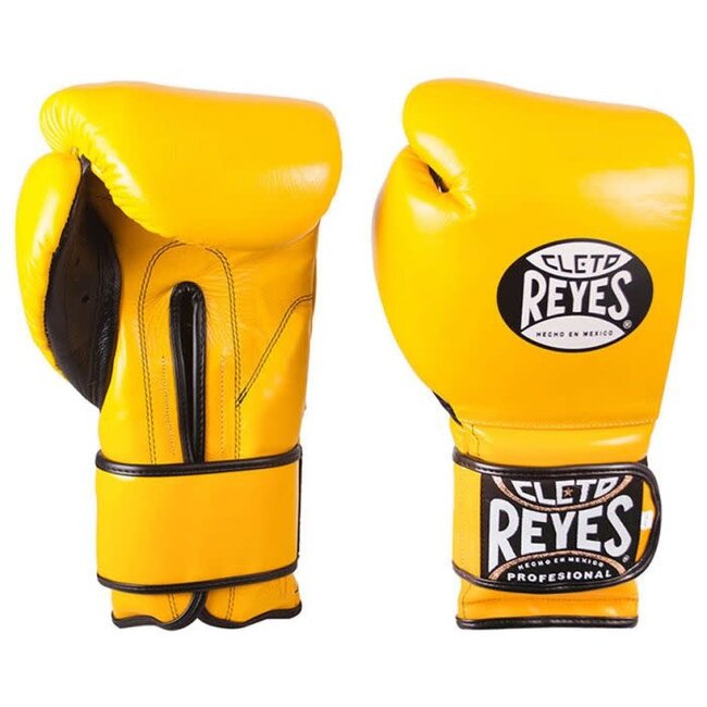 Cleto Reyes Cleto Reyes - bokshandschoenen - Velcro Sparring gloves - Geel