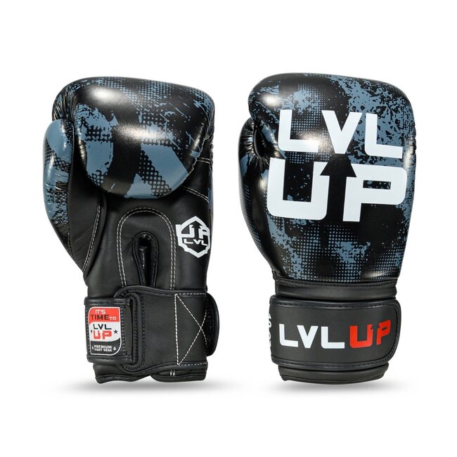 LVL-UP LVL UP - BOKSHANDSCHOEN - BG STADIUM 1 BLACK/GREY