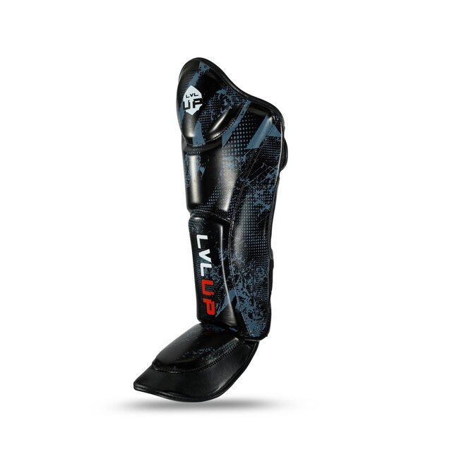 King Pro Boxing LVL UP - SCHEENBESCHERMER - SG STADIUM 1 BLACK/GREY