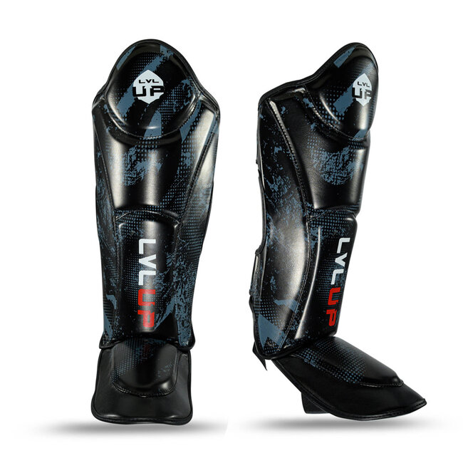 King Pro Boxing LVL UP - SCHEENBESCHERMER - SG STADIUM 1 BLACK/GREY
