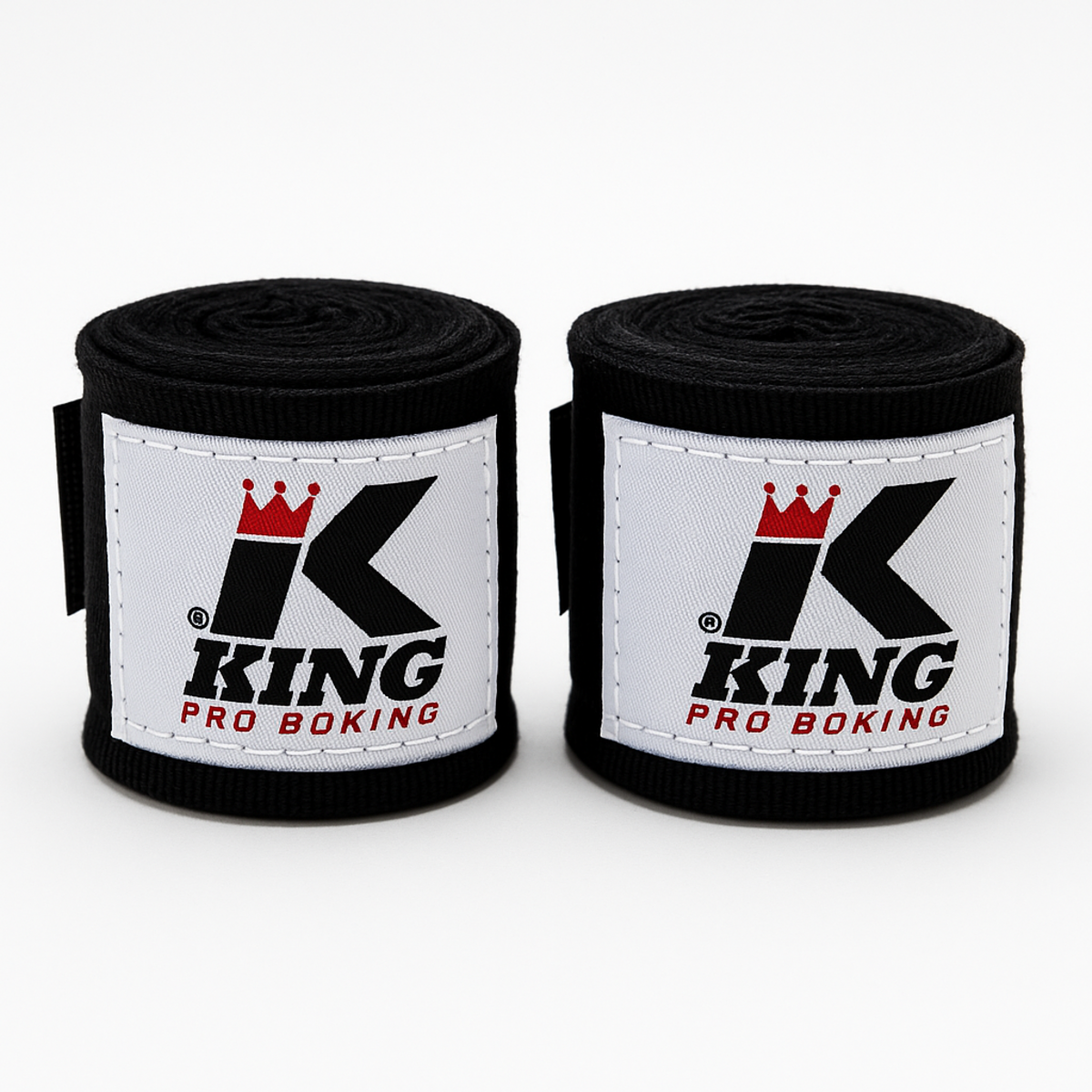 King Pro Boxing Bandes de boxe – 460 cm bandes de boxe noir| Pro KPB/BPC Serie