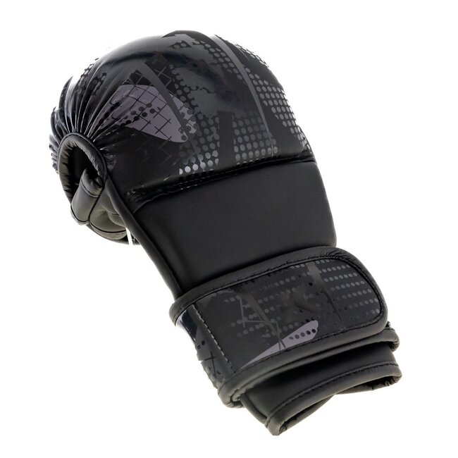 King Pro Boxing MMA Sparring Gloves - KPB MMA SHOGUN 1 - Black/Black