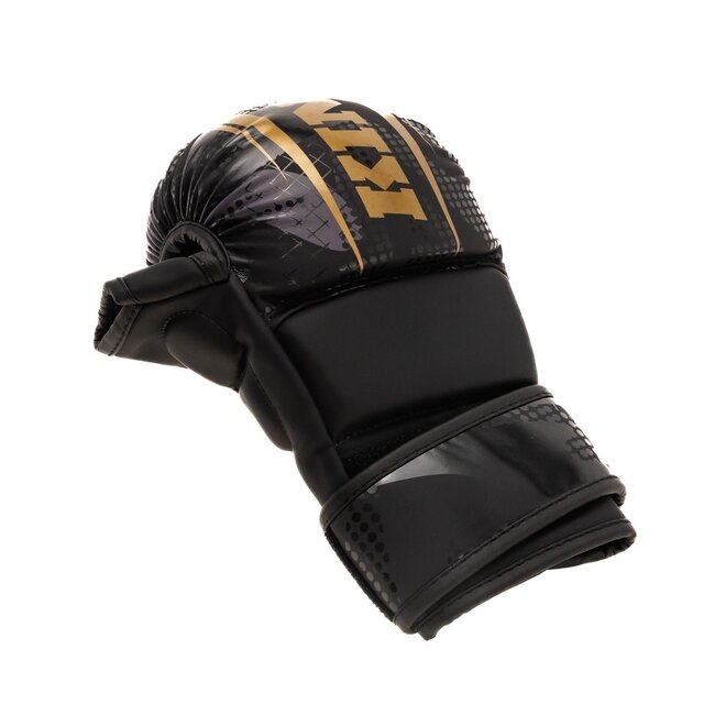 King Pro Boxing MMA Sparring Gloves - KPB MMA SHOGUN 2 - Zwart/Goud