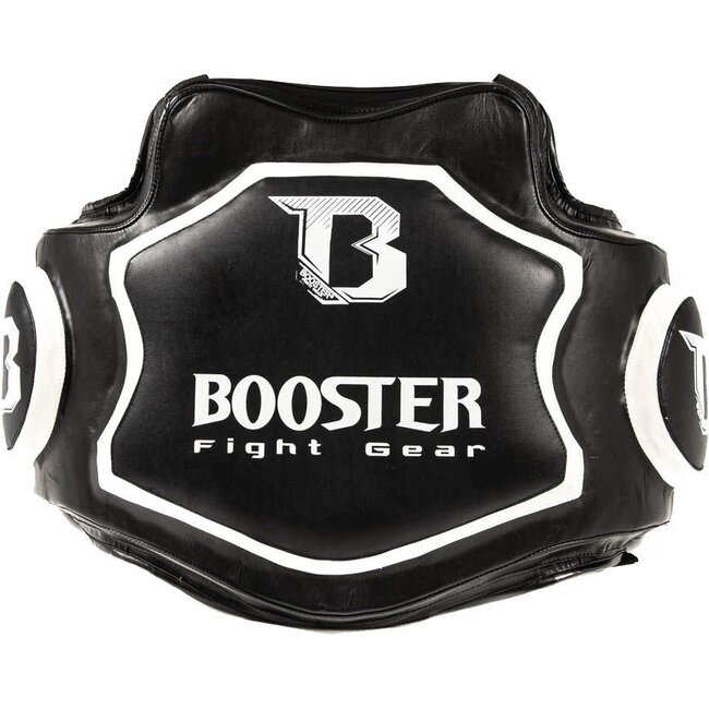 Booster Fightgear XTREM BP Belly Pad – Zwart – One Size – Schokabsorberende Coach‑Bescherming