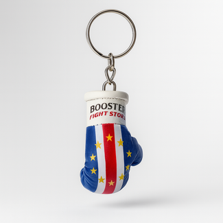 Booster Fightgear Booster Mini Bokshandschoen Sleutelhanger - Kaapverdie Booster Fightgear Booster Mini Bokshandschoen Sleutelhanger - Kaapverdie